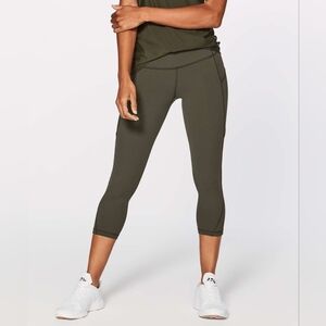 Lululemon Run On Crop (21") Leggings